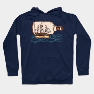 Vintage Ship Hoodie